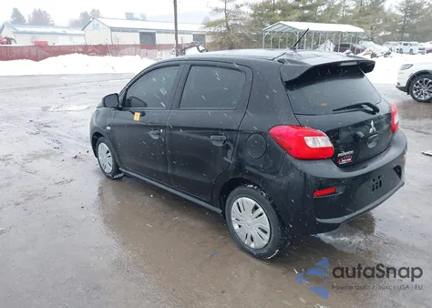 2020 Mitsubishi Mirage Es из США, поврежденный, VIN ML32A3HJ7LH006911